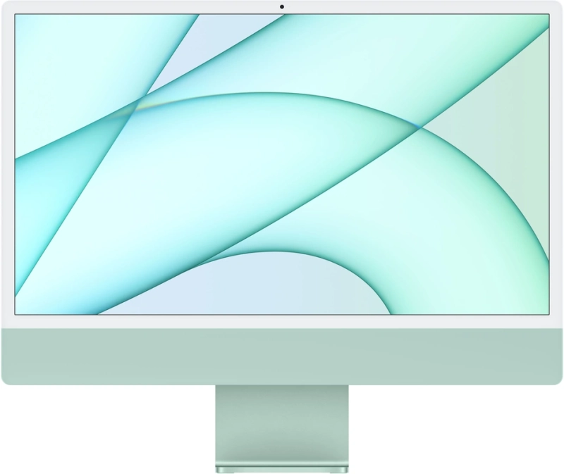 iMac 24" - Apple M1 8C 2,1GHz - 8GB Ram - SSD 256GB - Apple 7C GPU - Green - Qwerty NL