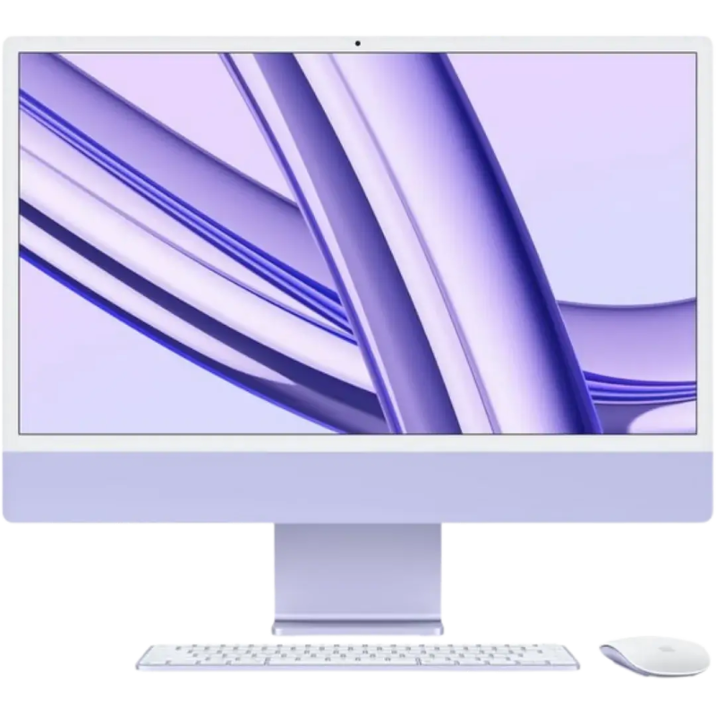 iMac 24" - Apple M3 8C 2,8GHz - 8GB Ram - SSD 256GB - Apple 10C GPU - Purple - Qwerty NL
