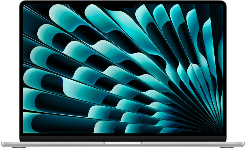 Macbook Air 15" - Apple M4 4-Core - Apple 10-Core GPU - 16GB Ram - SSD 256GB - 2025 - Silver - Qwerty NL