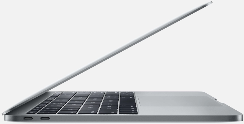 Macbook Pro 13" - Intel i5 2,0GHz - 8GB Ram - SSD 256GB - Space Gray - Nederlands toetsenbord