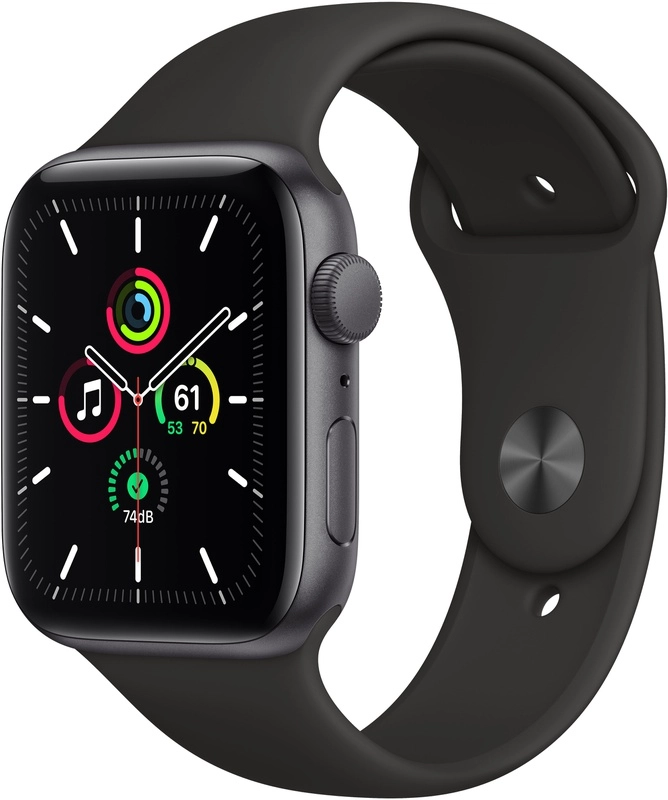 Apple Watch Series SE 2020 (44mm) aluminium, sportbandje Space Gray