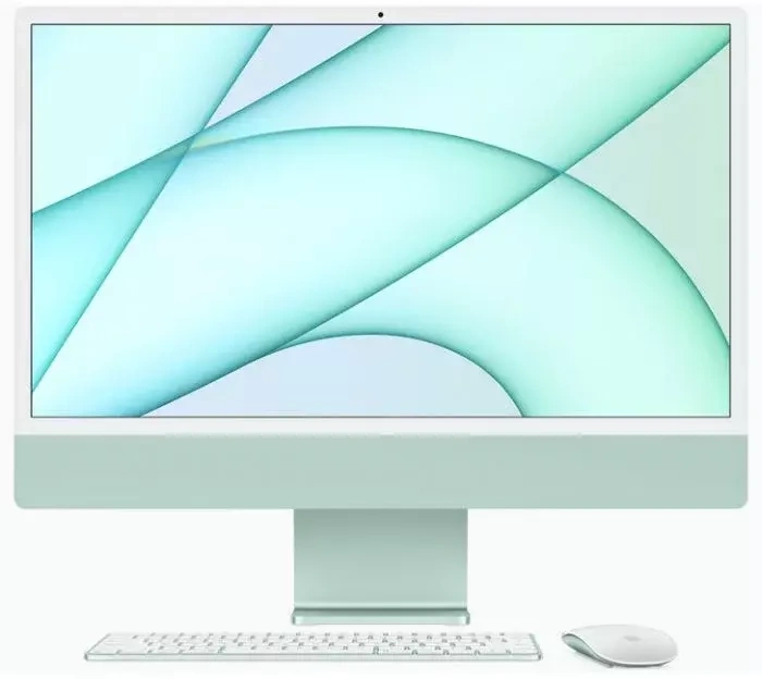 iMac 24" - Apple M1 8C 2,1GHz - 8GB Ram - SSD 256GB - Apple 7C GPU - Green - Qwerty NL