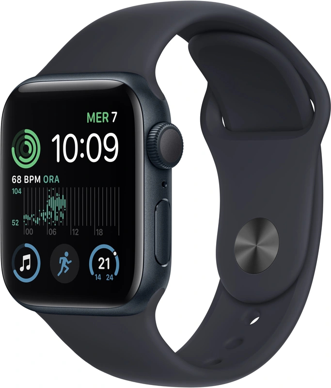 Apple Watch Series SE 2020 (40mm) WiFi, sportbandje Black