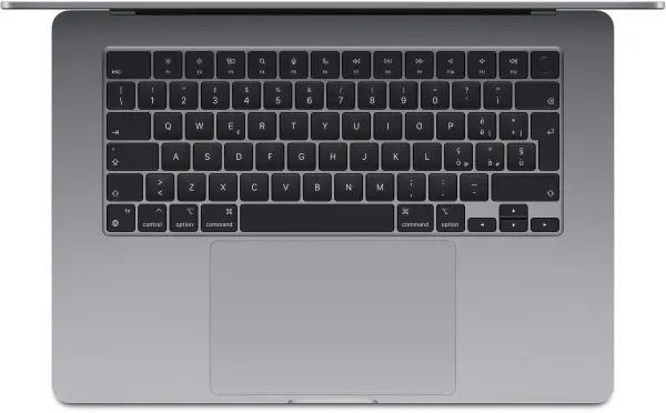 Macbook Air 15" - Apple M3 8-Core - Apple 10-Core GPU - 8GB Ram - SSD 512GB - 2024 - Space Gray - Franstalig toetsenbord