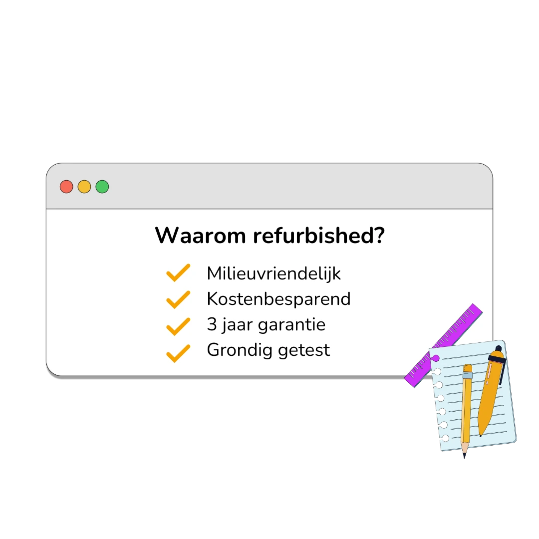 Back2School Waarom Refurbished? Back2School Waarom Refurbished?